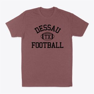 Dessau Texas Football Classic Dad T-Shirt
