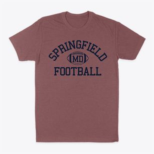 Springfield Maryland Football Classic Dad T-Shirt