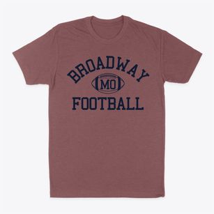 Broadway Missouri Football Classic Dad T-Shirt