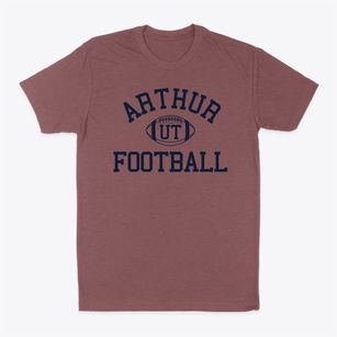 Arthur Utah Football Classic Dad T-Shirt