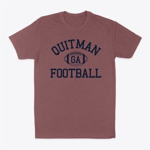 Quitman Georgia Football Classic Dad T-Shirt