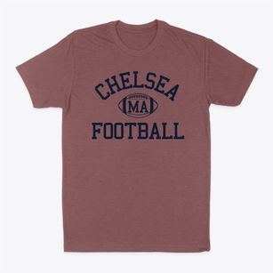 Chelsea Massachusetts Football Classic Dad T-Shirt