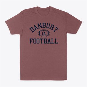 Danbury Iowa Football Classic Dad T-Shirt