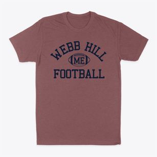Webb Hill Maine Football Classic Dad T-Shirt