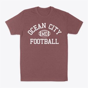 Ocean City Maryland Football Classic Dad T-Shirt
