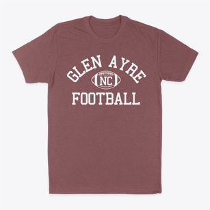 Glen Ayre North Carolina Football Classic Dad T-Shirt