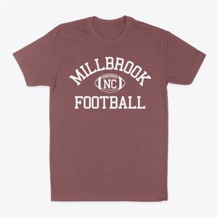 Millbrook North Carolina Football Classic Dad T-Shirt