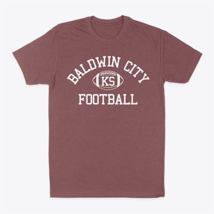 Baldwin City Kansas Football Classic Dad T-Shirt