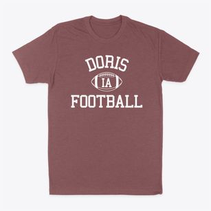 Doris Iowa Football Classic Dad T-Shirt