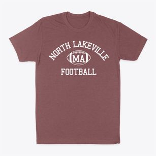 North Lakeville Massachusetts Football Classic Dad T-Shirt