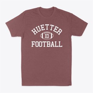 Huetter Idaho Football Classic Dad T-Shirt