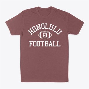 Honolulu Hawaii Football Classic Dad T-Shirt