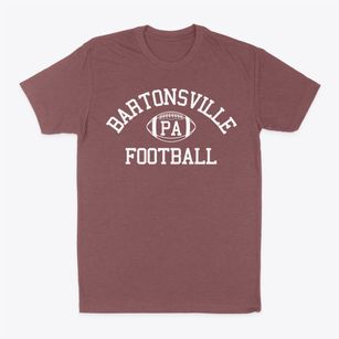 Bartonsville Pennsylvania Football Classic Dad T-Shirt
