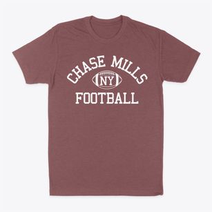 Chase Mills New York Football Classic Dad T-Shirt
