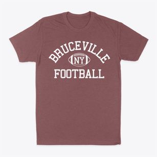 Bruceville New York Football Classic Dad T-Shirt