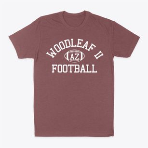 Woodleaf Ii Arizona Football Classic Dad T-Shirt