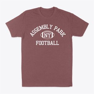 Assembly Park New York Football Classic Dad T-Shirt