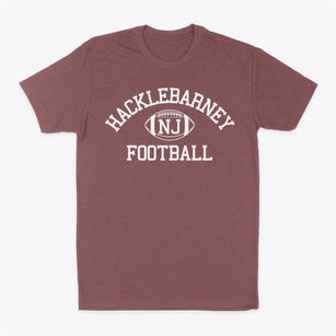 Hacklebarney New Jersey Football Classic Dad T-Shirt