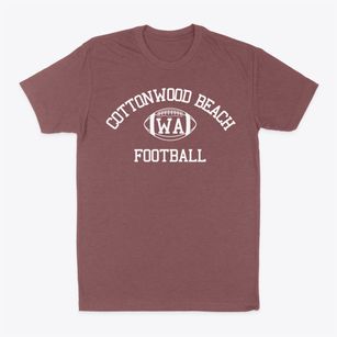 Cottonwood Beach Washington Football Classic Dad T-Shirt
