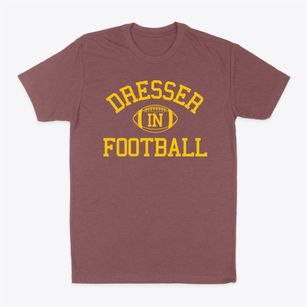 Dresser Indiana Football Classic Dad T-Shirt
