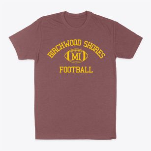 Birchwood Shores Michigan Football Classic Dad T-Shirt