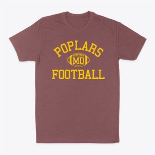 Poplars Maryland Football Classic Dad T-Shirt