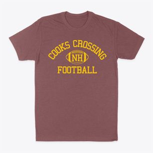 Cooks Crossing New Hampshire Football Classic Dad T-Shirt