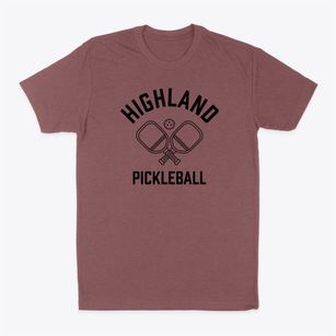 Highland Utah Pickleball Classic Dad T-Shirt