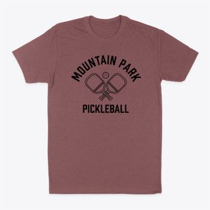 Mountain Park Oklahoma Pickleball Classic Dad T-Shirt