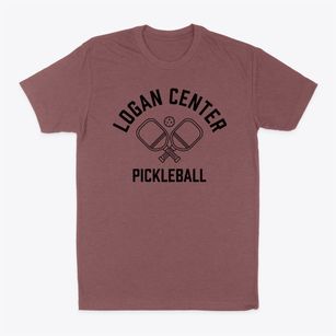 Logan Center North Dakota Pickleball Classic Dad T-Shirt