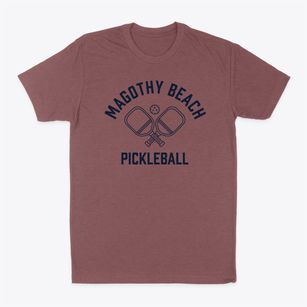 Magothy Beach Maryland Pickleball Classic Dad T-Shirt