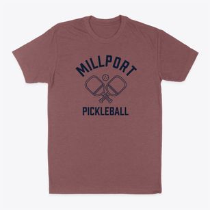 Millport New York Pickleball Classic Dad T-Shirt