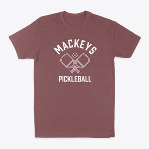 Mackeys North Carolina Pickleball Classic Dad T-Shirt