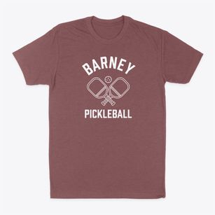 Barney Alabama Pickleball Classic Dad T-Shirt