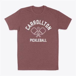 Carrollton Texas Pickleball Classic Dad T-Shirt