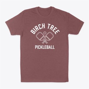 Birch Tree Missouri Pickleball Classic Dad T-Shirt