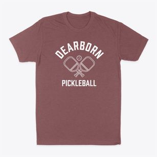 Dearborn Michigan Pickleball Classic Dad T-Shirt