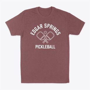Edgar Springs Missouri Pickleball Classic Dad T-Shirt