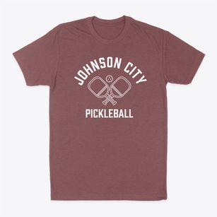 Johnson City New York Pickleball Classic Dad T-Shirt