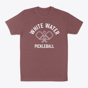 White Water Oklahoma Pickleball Classic Dad T-Shirt