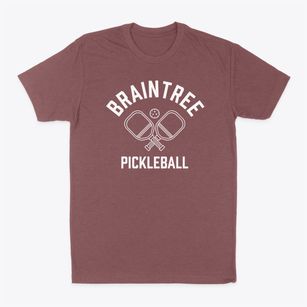 Braintree Massachusetts Pickleball Classic Dad T-Shirt