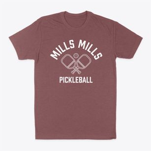 Mills Mills New York Pickleball Classic Dad T-Shirt