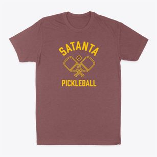 Satanta Kansas Pickleball Classic Dad T-Shirt