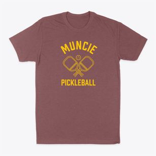 Muncie Illinois Pickleball Classic Dad T-Shirt