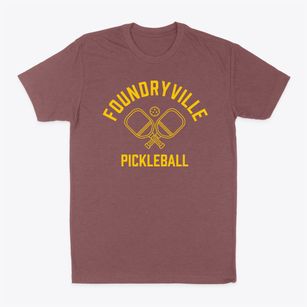 Foundryville Pennsylvania Pickleball Classic Dad T-Shirt