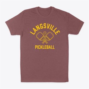 Langsville Ohio Pickleball Classic Dad T-Shirt