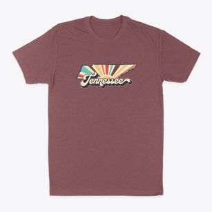  Tennessee Retro Art Classic Dad T-Shirt