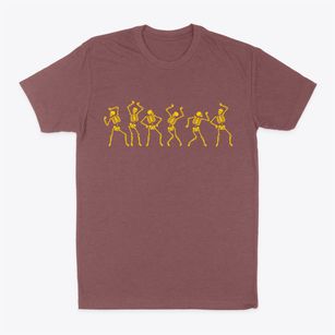   Skeletons Classic Dad T-Shirt