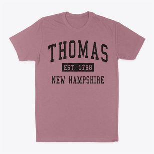 Thomas New Hampshire Classic Established Classic Dad T-Shirt