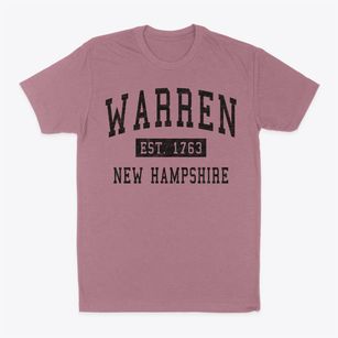 Warren New Hampshire Classic Established Classic Dad T-Shirt